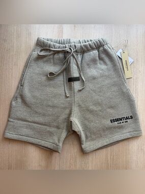 Fear of God Essentials Sweatshort 'Dark Oatmeal' NWT